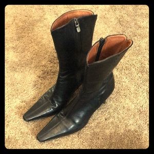 Donald Pliner leather boots
